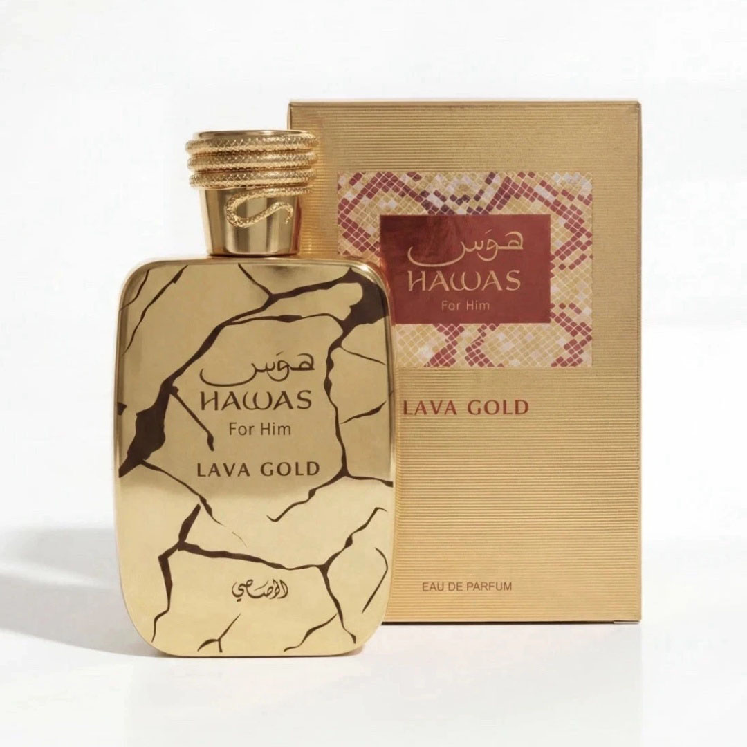 Pure Perfume Fragrance - Hawas Lava Gold da Rasasi 100ml