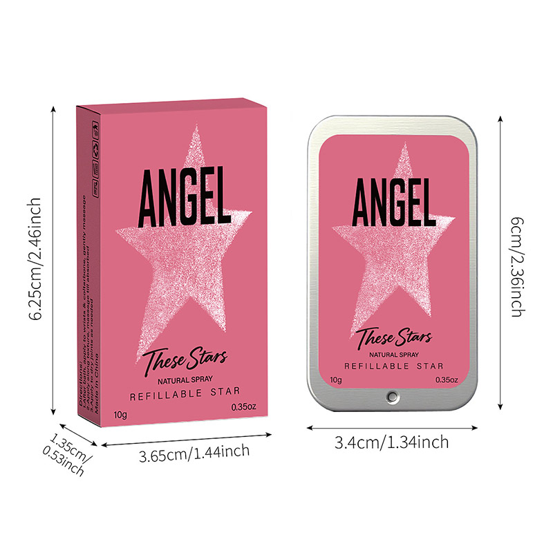 Perfume Fragrance Refill - Creme de perfume sólido Angel Star,