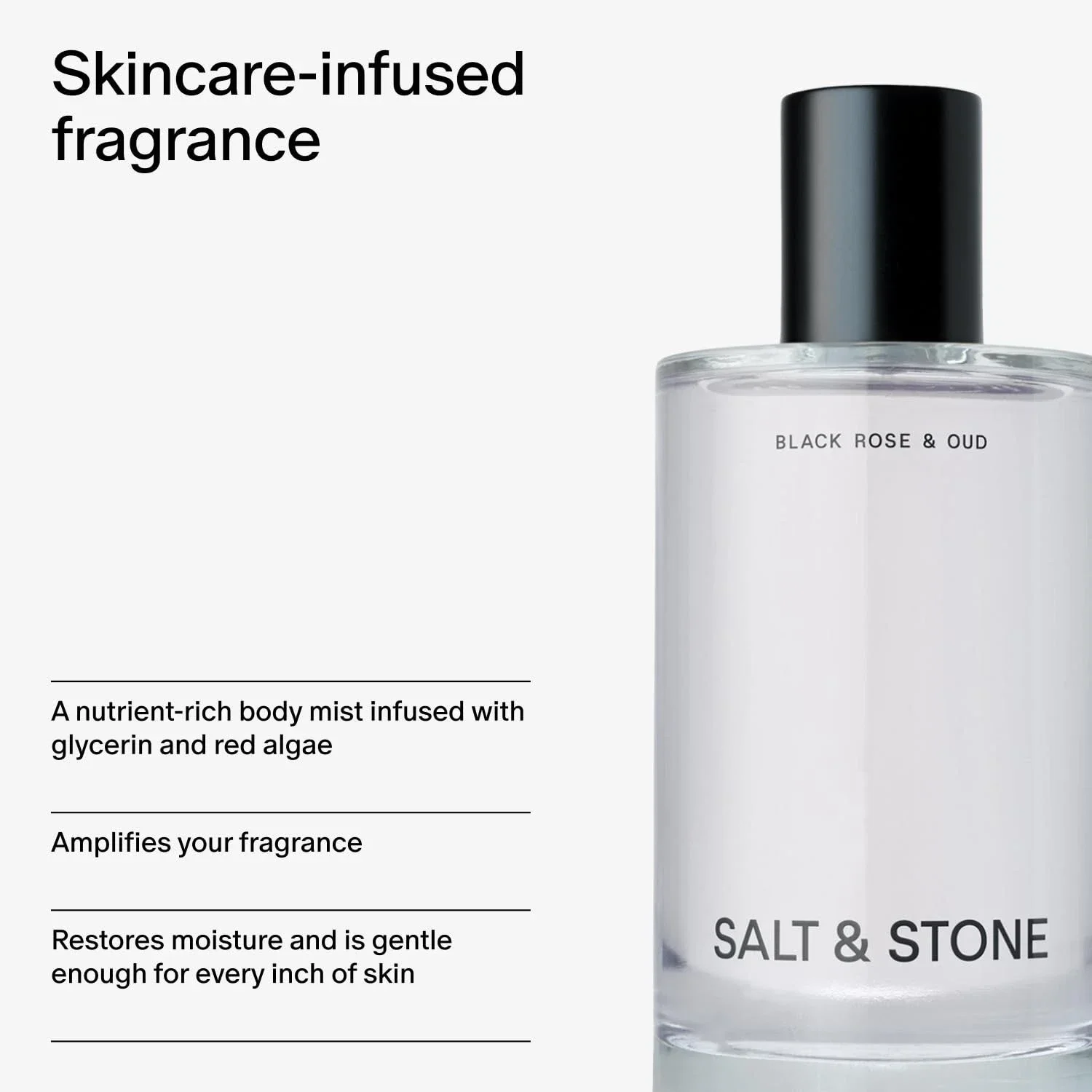 SALT & STONE Black Rose & Oud  - Perfume Fragrance Free avaliação e preço