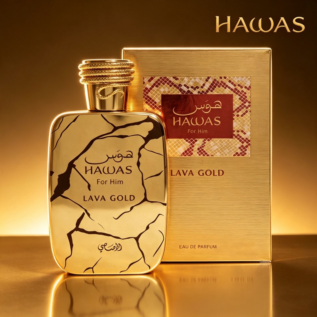 Hawas Lava Gold da Rasasi 100m - Pure Perfume Fragrance avaliação e preço