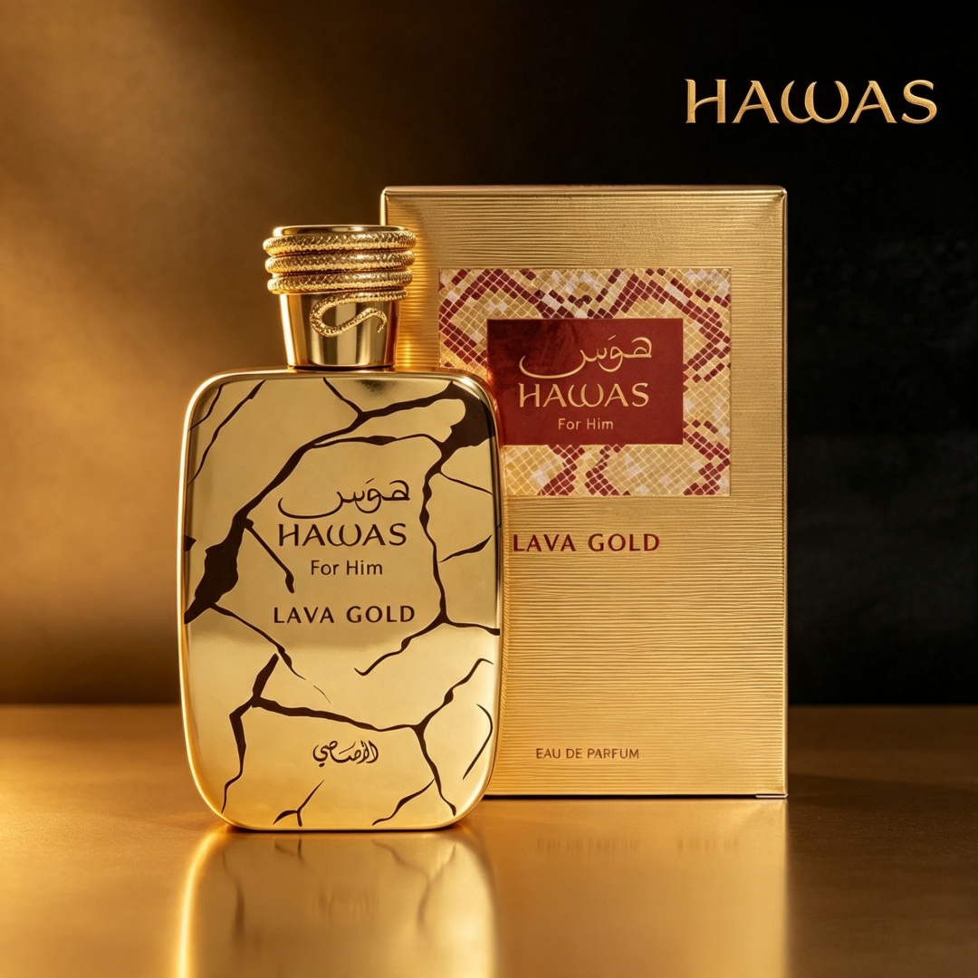 Hawas Lava Gold da Rasasi 100m - Pure Perfume Fragrance avaliação e preço