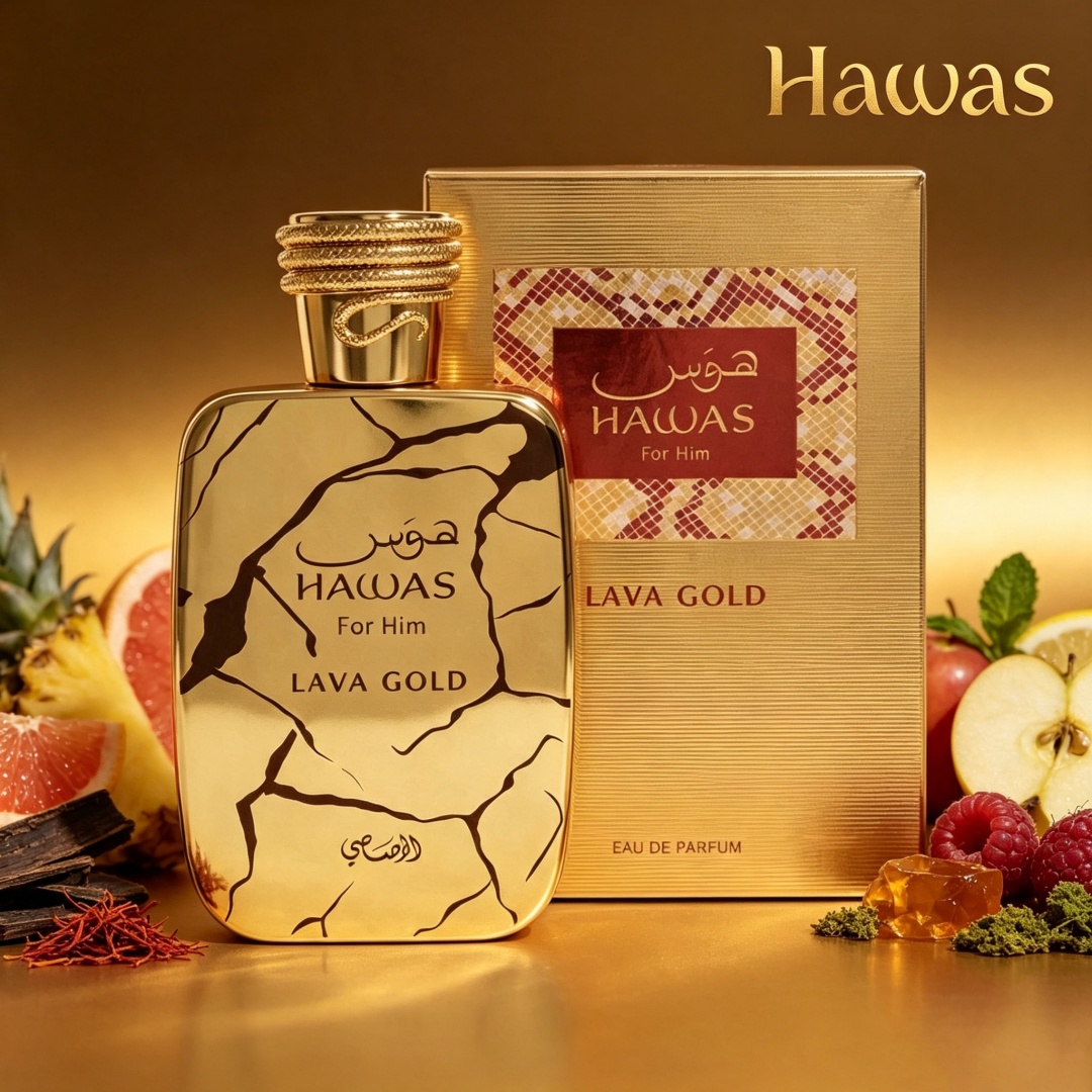 Hawas Lava Gold da Rasasi 100m - Pure Perfume Fragrance avaliação e preço